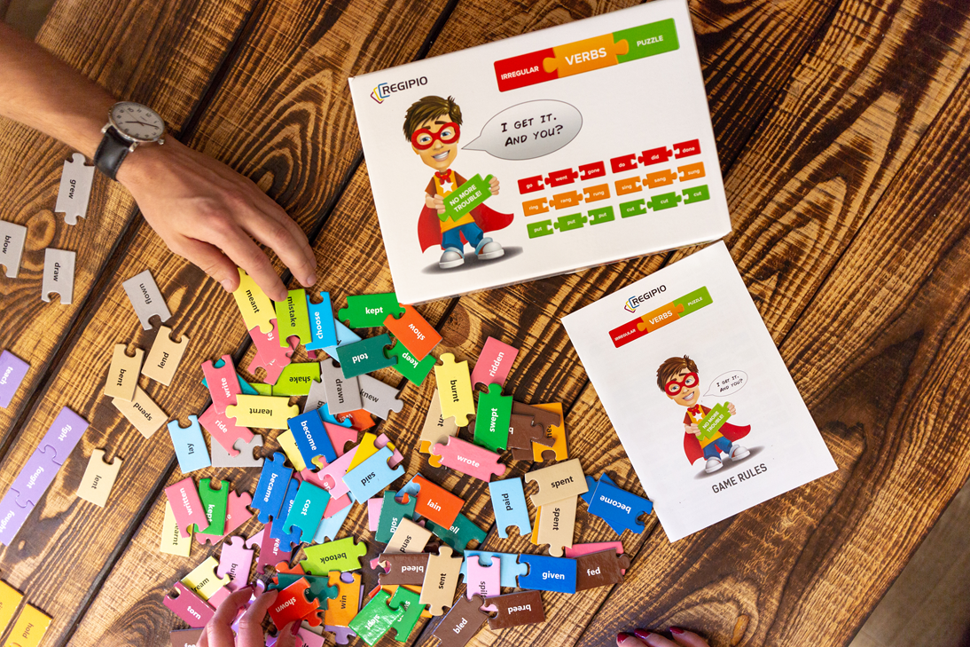 IRREGULAR VERBS PUZZLE
