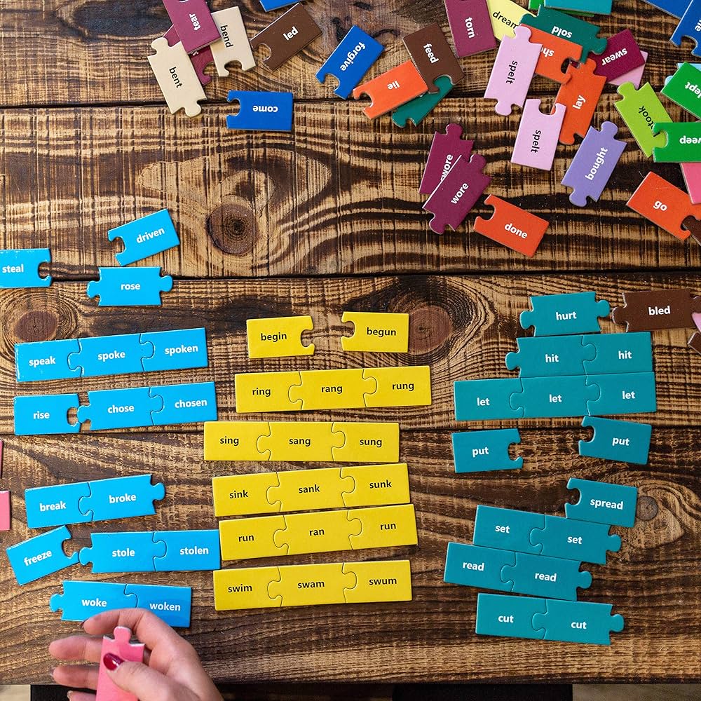 IRREGULAR VERBS PUZZLE