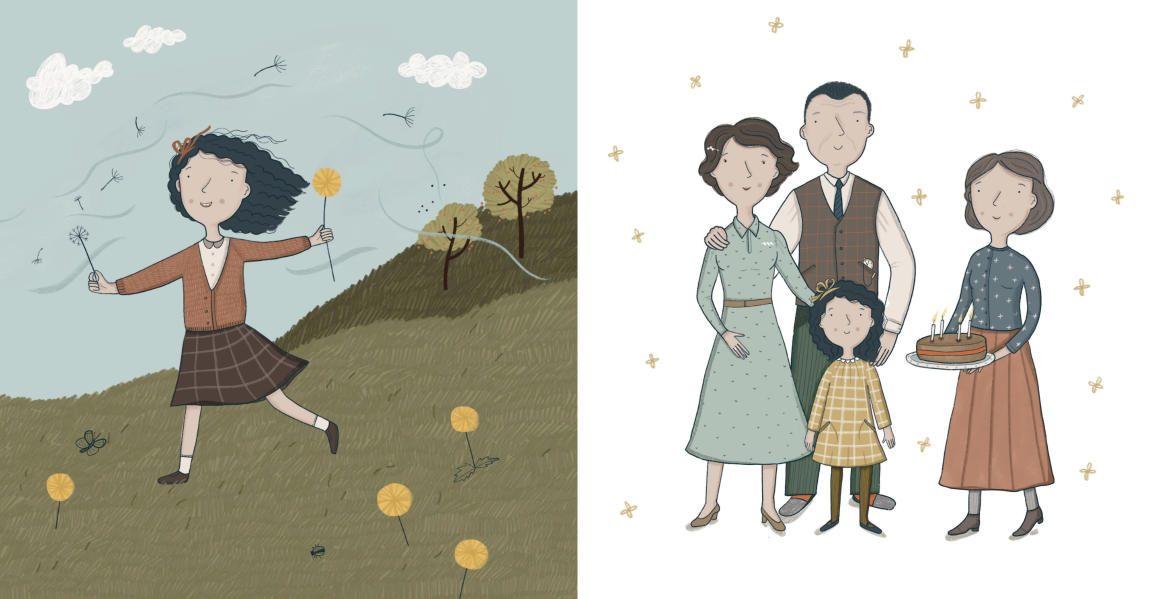 Herrmannovic holka ilustrace