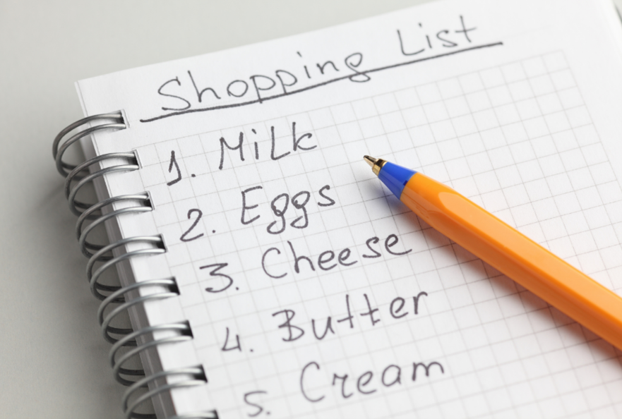 Shopping list 1