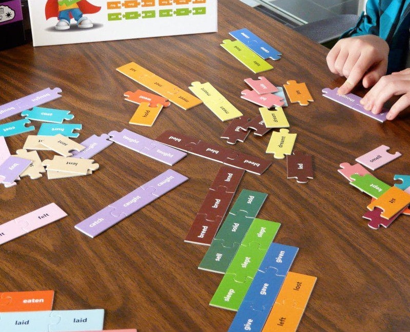 irregular verbs puzzle 8